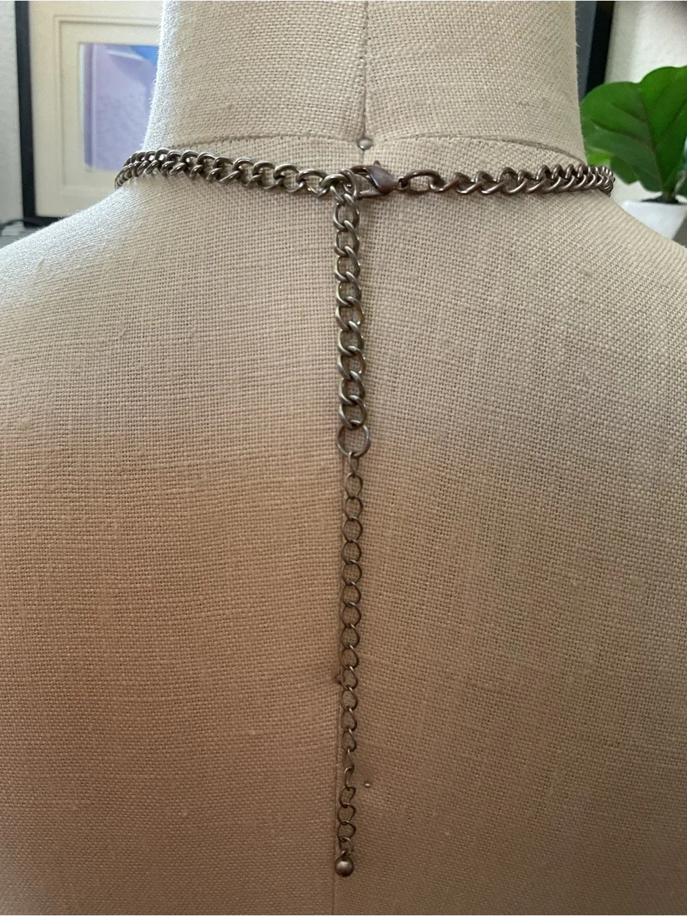 💜💜💜Crystal Statement Necklace - Clear Rhinestone Floral Bib